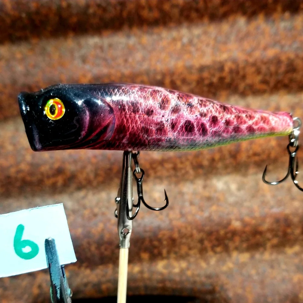 Custom, hand painted fishing lures. - Picture 5 of 16